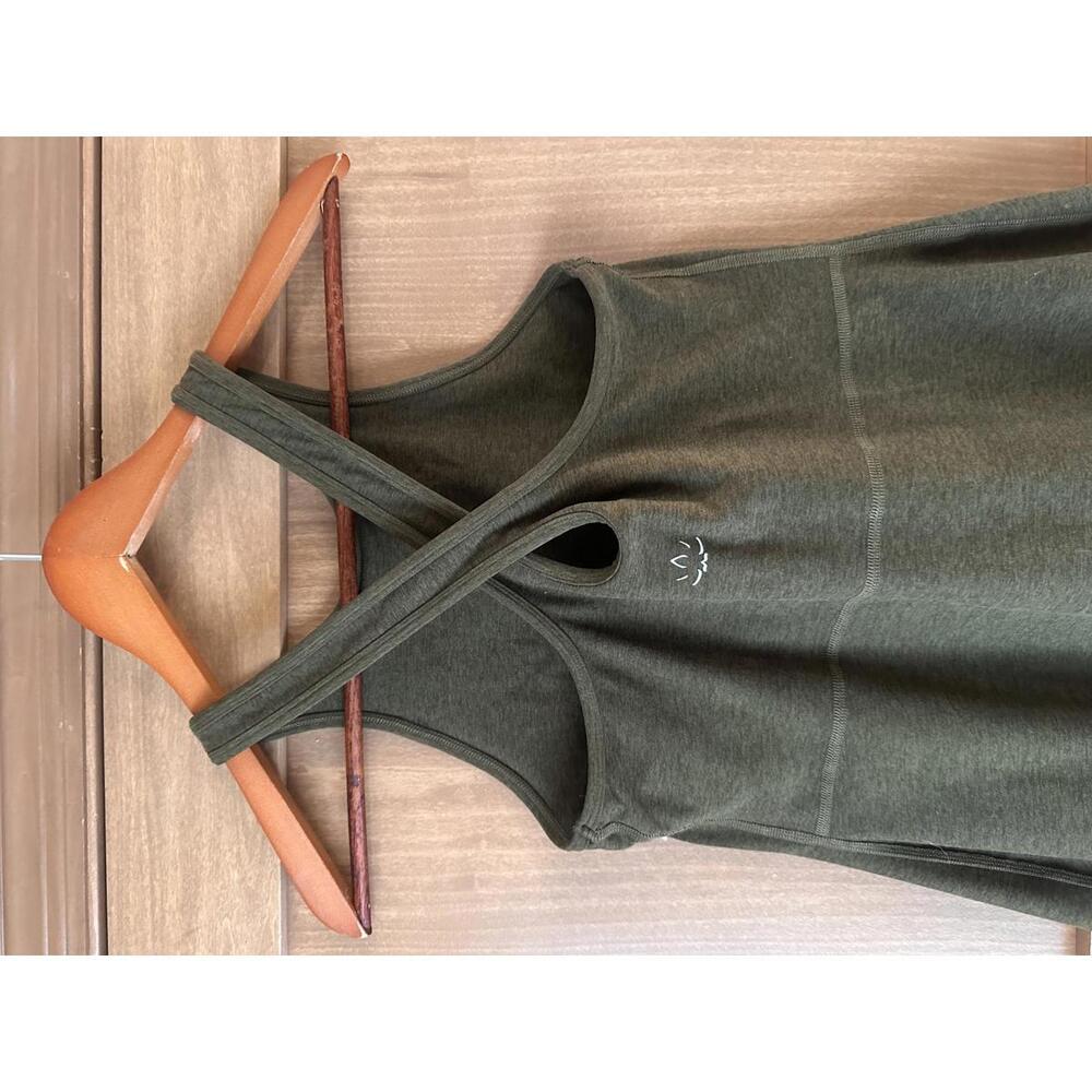 Beyond Yoga Spacedye Under Lock And Key Dress Heather Olive Green Women’s Medium - Picture 4 of 12